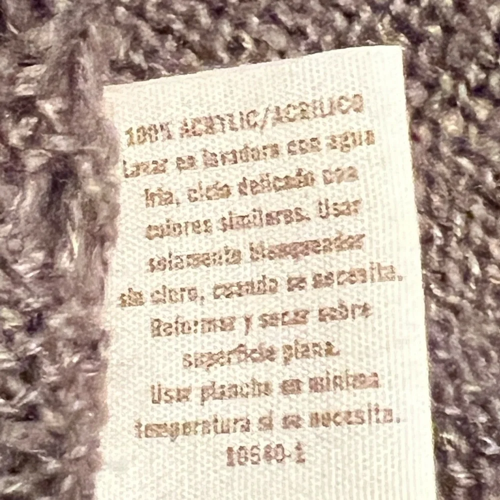 Decree Brown Ruffled Cardigan - Picture 4 of 9